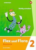Flex und Flora 2. Heft Richtig schreiben 2. Für die Ausleihe Ausgabe 2021