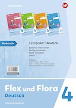 Flex und Flora 4. Themenhefte 4 Paket. Verbrauchsmaterial