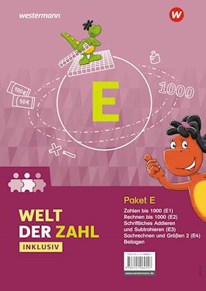 Welt der Zahl Inklusiv. Inklusionspaket E: Hefte E1 bis E4