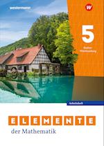 Elemente der Mathematik SI. Arbeitsheft 5 mit Lösungen. Für Baden-Württemberg