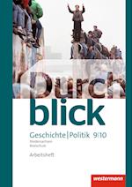 Durchblick Geschichte und Politik 9 /10. Arbeitsheft. Realschulen. Niedersachsen