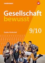 Gesellschaft bewusst 9/10.Duales Förderheft  für den sprachsensiblen und inklusiven Unterricht. Niedersachsen