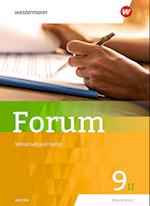 Forum 9II. Schülerband. Wirtschaft und Recht / Sozialkunde