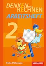 Denken und Rechnen 2. Arbeitsheft. Baden-Württemberg