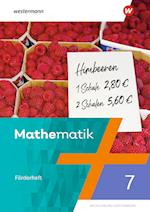 Mathematik 7. Förderheft. Regionale Schulen in Mecklenburg-Vorpommern