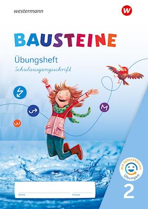 BAUSTEINE Sprachbuch und Spracharbeitshefte. Übungsheft 2 Schulausgangsschrift mit interaktiven Übungen