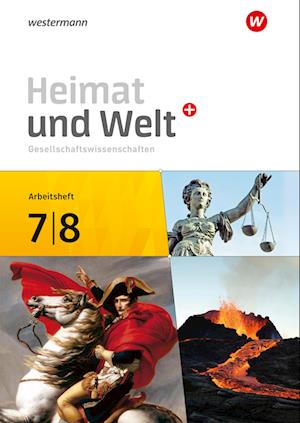 Heimat und Welt Plus 7 / 8. Arbeitsheft. Für Berlin und Brandenburg