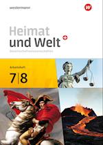 Heimat und Welt Plus 7 / 8. Arbeitsheft. Für Berlin und Brandenburg