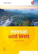 Heimat und Welt 5. Arbeitsheft. Sachsen