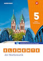 Elemente der Mathematik SI 5. Arbeitsheft mit interaktiven Übungen. Für Baden-Württemberg