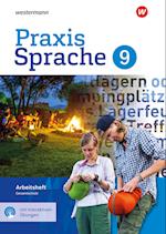 Praxis Sprache 9. Arbeitsheft mit interaktiven Übungen. Gesamtschule