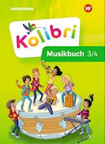 Kolibri 3 / 4. Musikbuch: Schülerband. Allgemeine Ausgabe