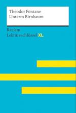 Unterm Birnbaum von Theodor Fontane: Lektüreschlüssel mit Inhaltsangabe, Interpretation, Prüfungsaufgaben mit Lösungen, Lernglossar (Lektüreschlüssel XL)