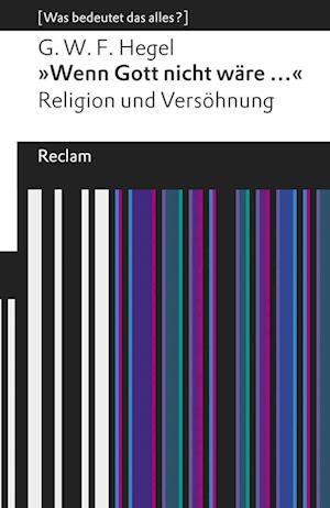 »Wenn Gott nicht wäre ...«. Religion und Versöhnung