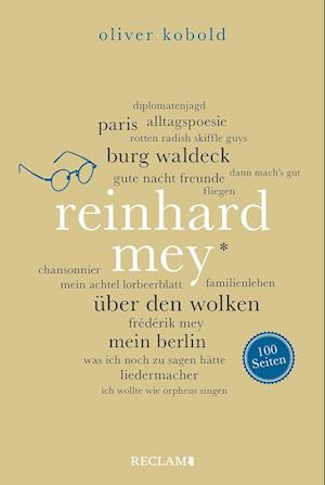 Reinhard Mey. 100 Seiten