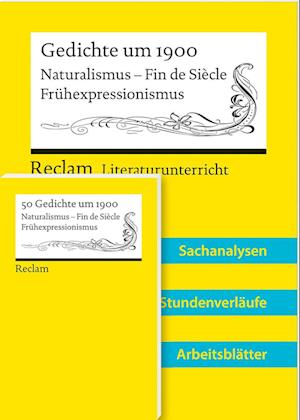 Lehrerpaket: Textausgabe plus Lehrerband zum länderübergreifenden Abiturthema »Gedichte um 1900«