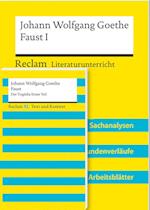 Paket für Lehrkräfte 'Johann Wolfgang Goethe: Faust. Der Tragödie Erster Teil' (Textausgabe und Lehrerband). 2 Bände eingeschweißt