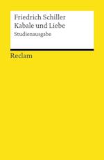 Kabale und Liebe. Studienausgabe