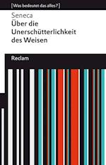 Über die Unerschütterlichkeit des Weisen