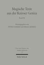 Magische Texte Aus Der Kairoer Geniza