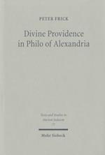 Divine Providence in Philo of Alexandria