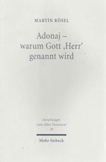 Adonaj - Warum Gott Herr Genannt Wird