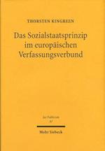 Das Sozialstaatsprinzip im Europäischen Verfassungsverbund