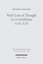 Paul's Line of Thought in 2 Corinthians 4:16-5:10