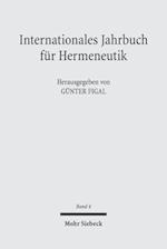 Internationales Jahrbuch für Hermeneutik