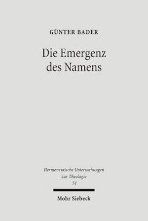 Die Emergenz Des Namens