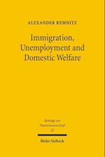 Immigration, Unemployment and Domestic Welfare