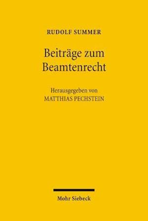 Beiträge zum Beamtenrecht