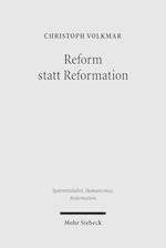 Reform statt Reformation