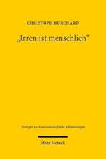 "Irren ist menschlich"