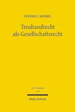 Treuhandrecht ALS Gesellschaftsrecht