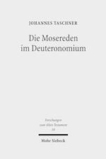 Die Mosereden im Deuteronomium