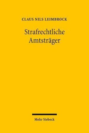 Strafrechtliche Amtsträger