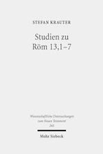 Studien zu Röm 13,1-7