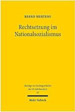 Rechtsetzung im Nationalsozialismus