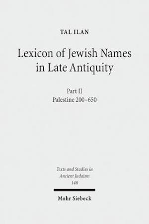 Lexicon of Jewish Names in Late Antiquity