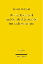 Das Parteienrecht und der Strukturwandel im Parteiensystem