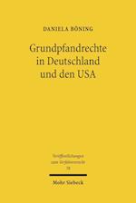 Grundpfandrechte in Deutschland und den USA