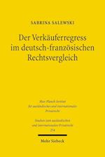 Der Verkäuferregress im deutsch-französischen Rechtsvergleich