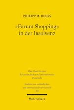 "Forum Shopping" in der Insolvenz