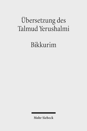 Übersetzung des Talmud Yerushalmi