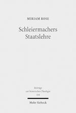 Schleiermachers Staatslehre