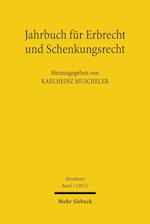 Jahrbuch für Erbrecht und Schenkungsrecht