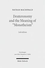 Deuteronomy and the Meaning of "Monotheism"