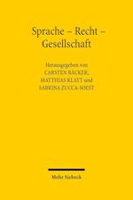 Sprache - Recht - Gesellschaft