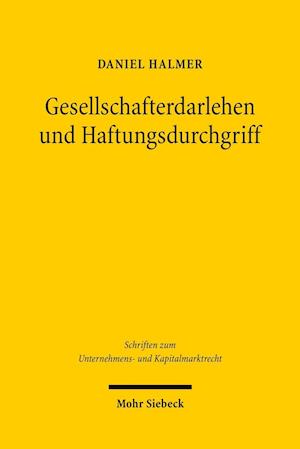 Gesellschafterdarlehen und Haftungsdurchgriff